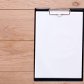a clipboard